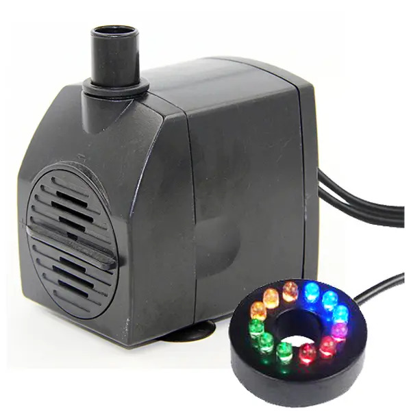 Fountain Pump With RBG lamp